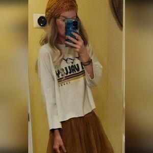 Retro Style Upcycled Sun Valley Lightweight Sweatshirt